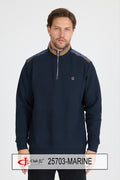 Polo maille fermeture